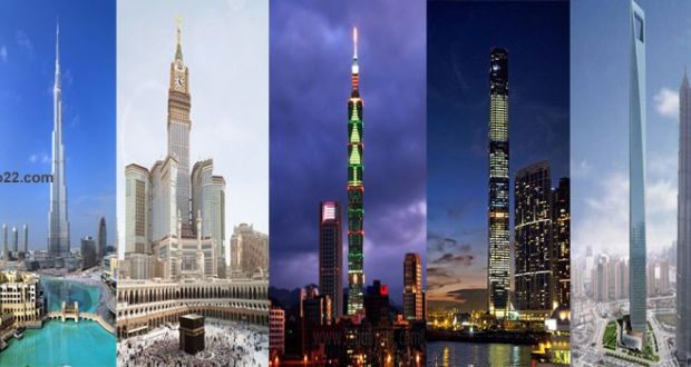 رحلة إلى خمسة من أطول المباني في العالم